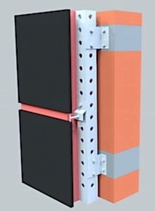 PROFİLLİ SİSTEM MEKANİK MERMER MONTAJI